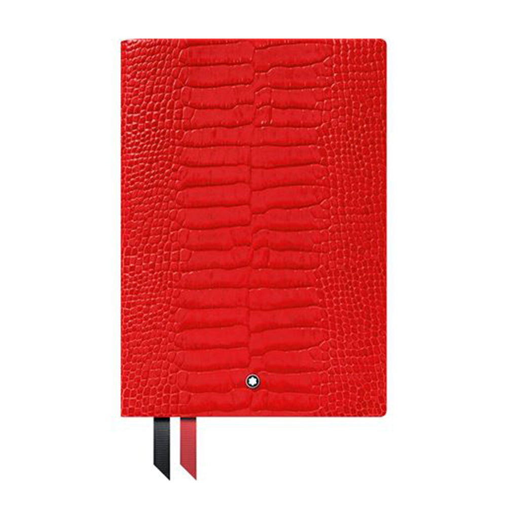 Croco Print Edition Poppy Red 146 Notebook