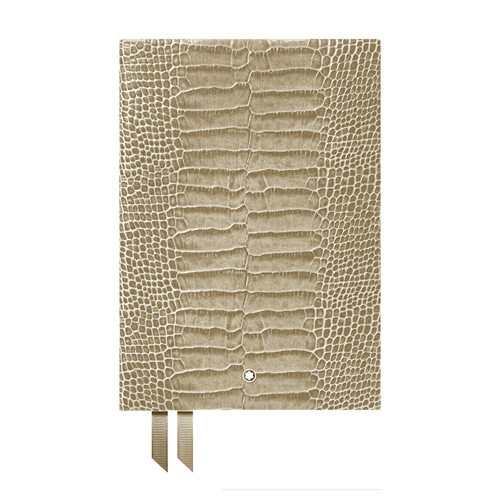 Croco Print Edition Sand 146 Notebook