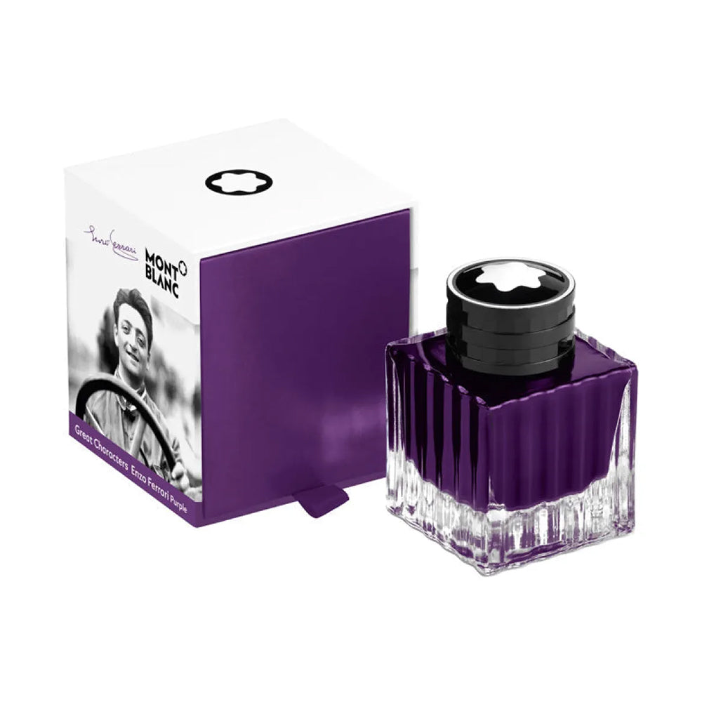 Great Characters Enzo Ferrari Purple Ink Bottle